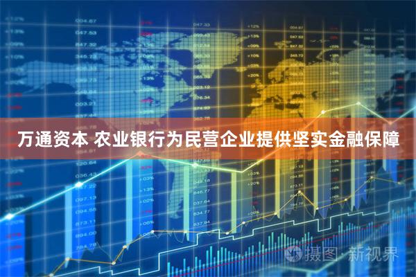 万通资本 农业银行为民营企业提供坚实金融保障